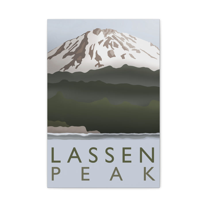 Lassen Peak Canvas Print – Wall Art