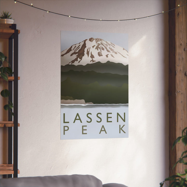 Lassen Peak Print – Unframed Wall Art