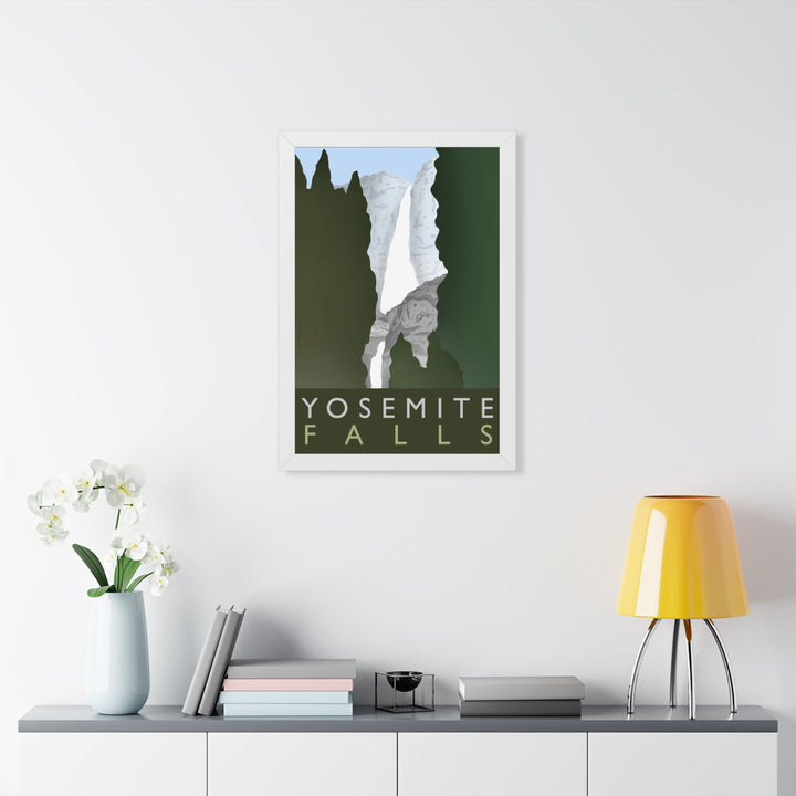 Yosemite Falls Framed Print – Wall Art