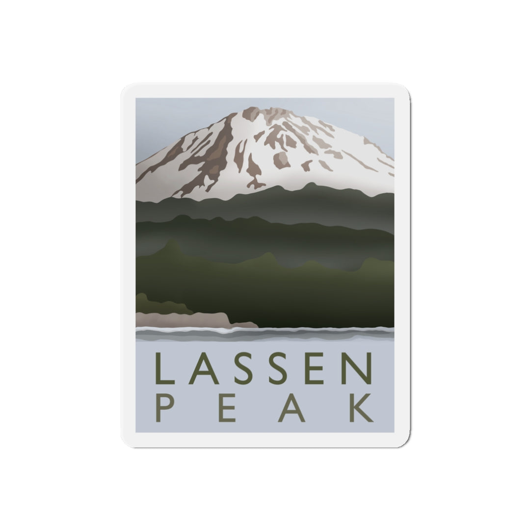 Lassen Peak Magnet – Flexible Die Cut Vinyl