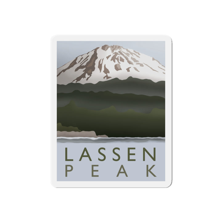 Lassen Peak Magnet – Flexible Die Cut Vinyl
