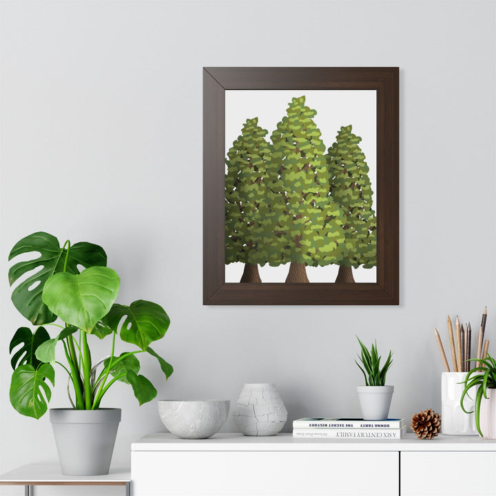 Incense Cedar Framed Print – Wall Art