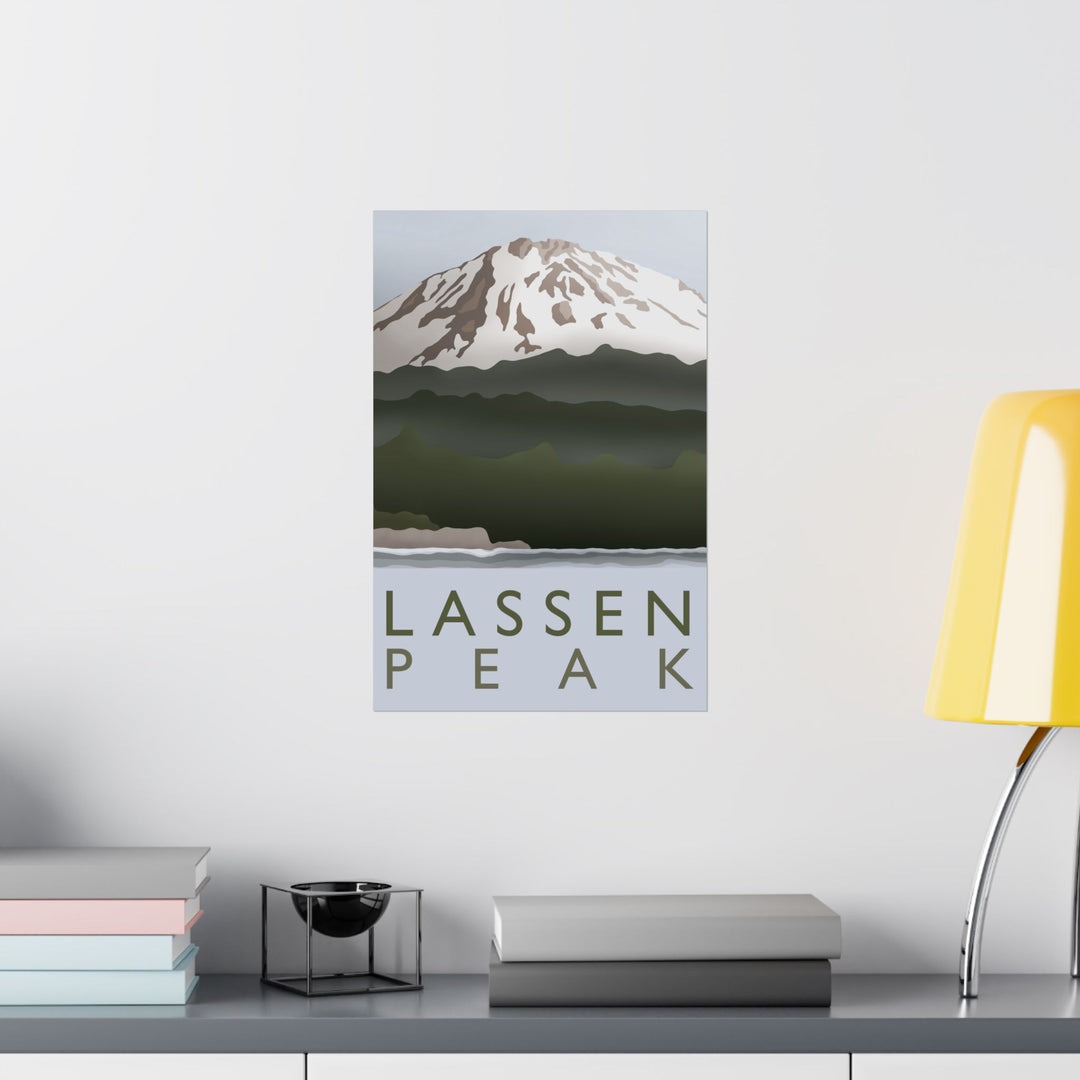 Lassen Peak Print – Unframed Wall Art