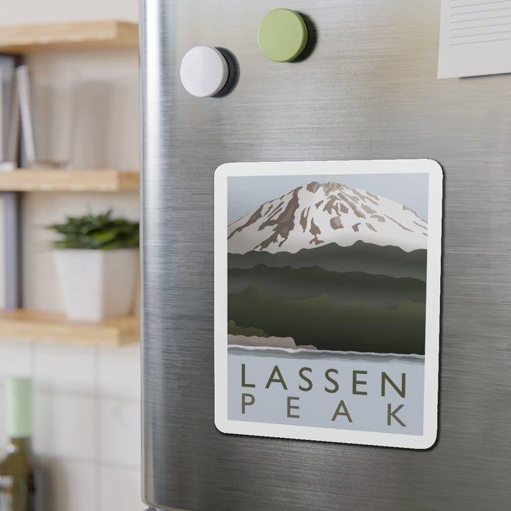 Lassen Peak Magnet – Flexible Die Cut Vinyl
