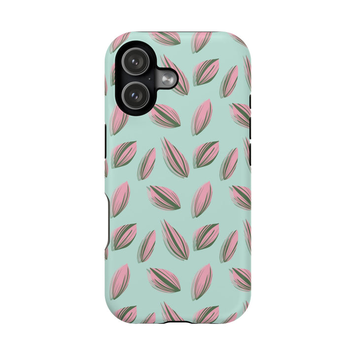 Tradescantia Nanouk Pattern Phone Case – Dual Layer Protective Cover