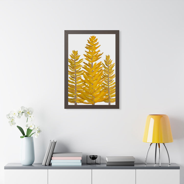 Western Larch Framed Print – Wall Art