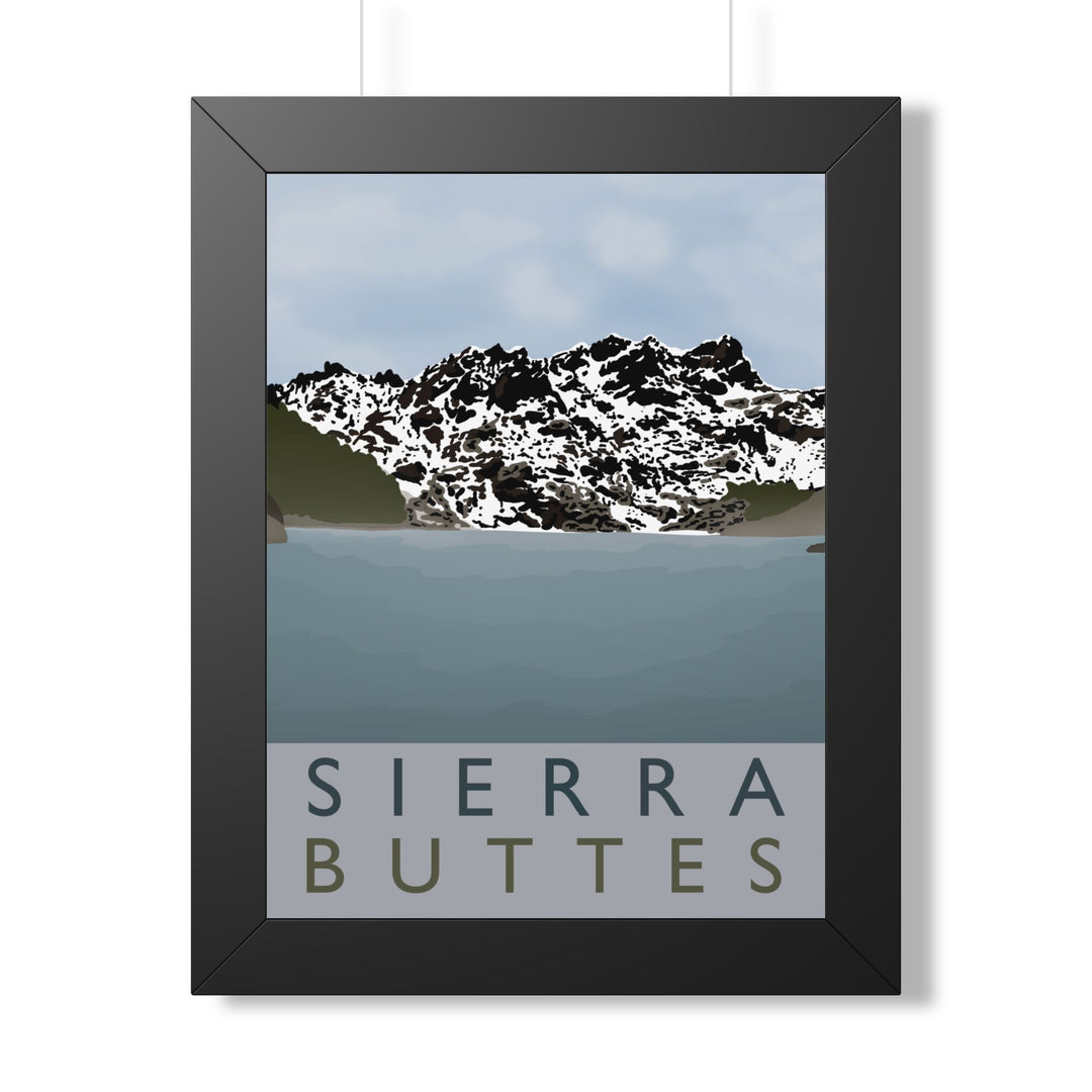 Sierra Buttes Framed Print – Wall Art