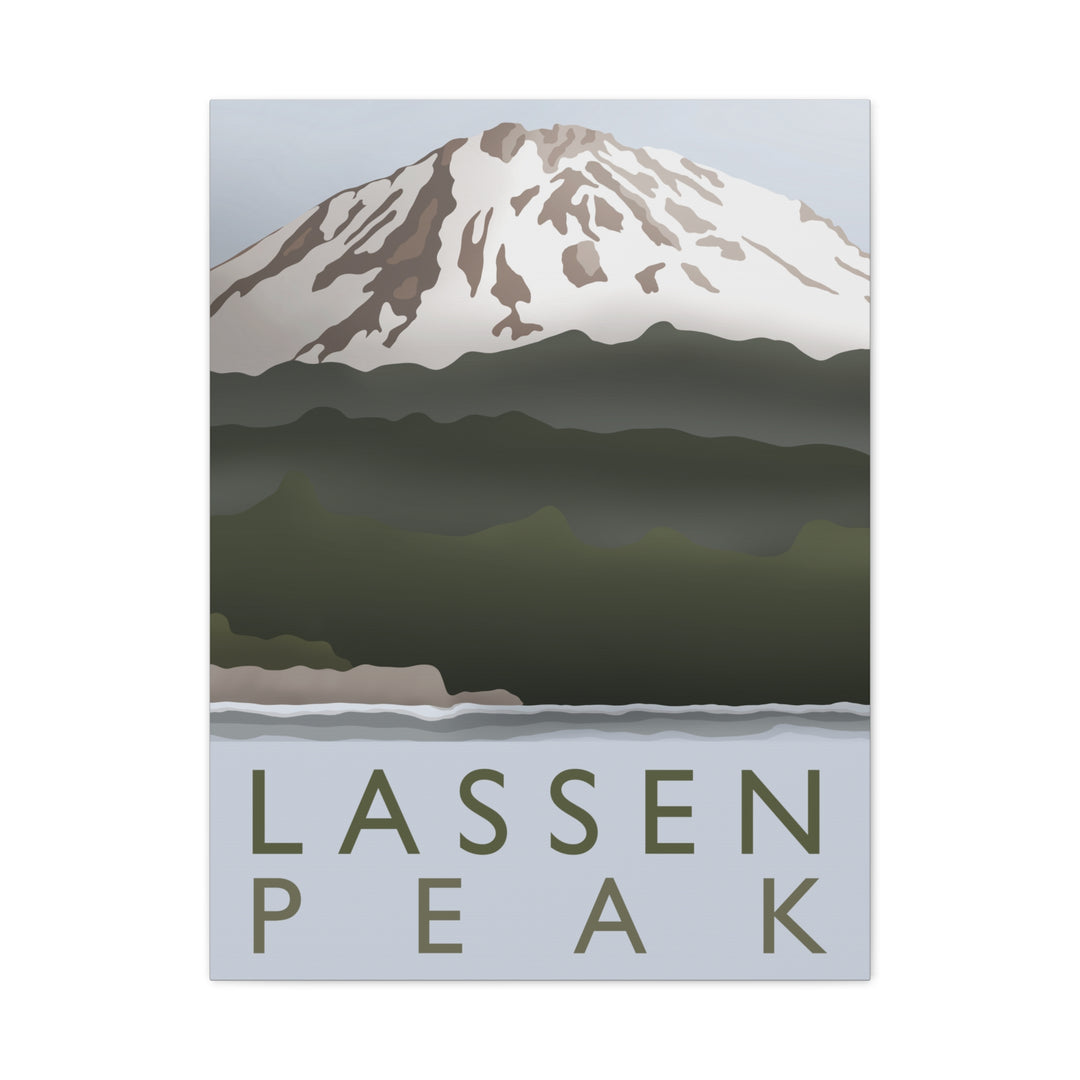 Lassen Peak Canvas Print – Wall Art