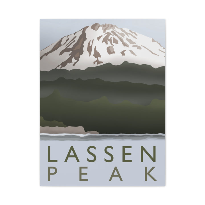 Lassen Peak Canvas Print – Wall Art