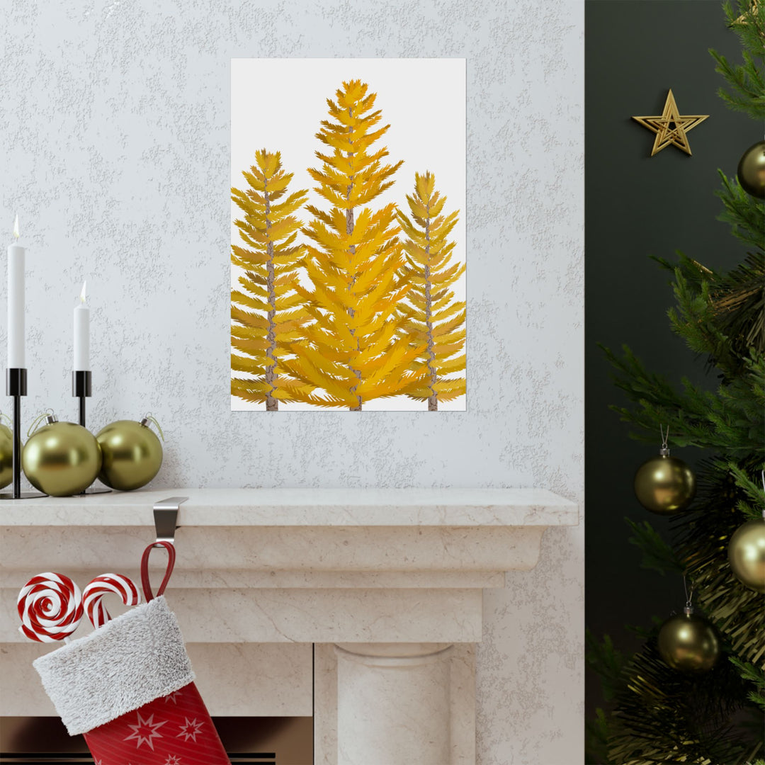 Western Larch Print – Unframed Wall Art