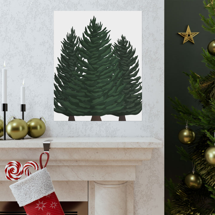 Douglas Fir Print – Unframed Wall Art