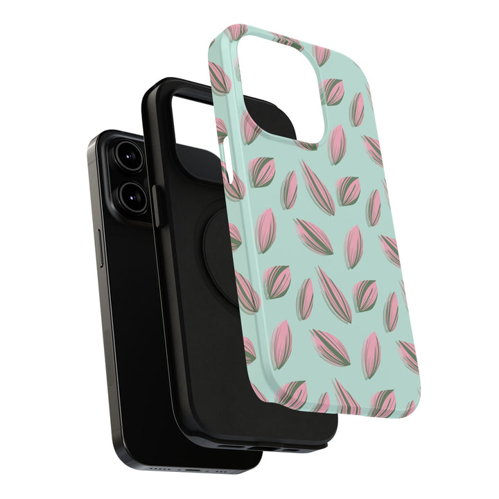 Tradescantia Nanouk Pattern Phone Case – Dual Layer Protective Cover