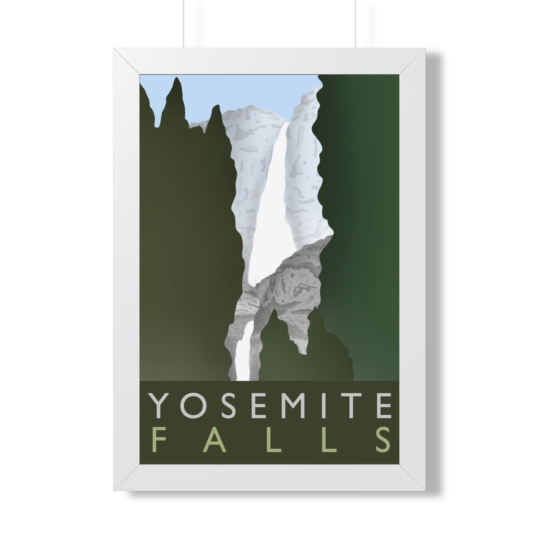 Yosemite Falls Framed Print – Wall Art