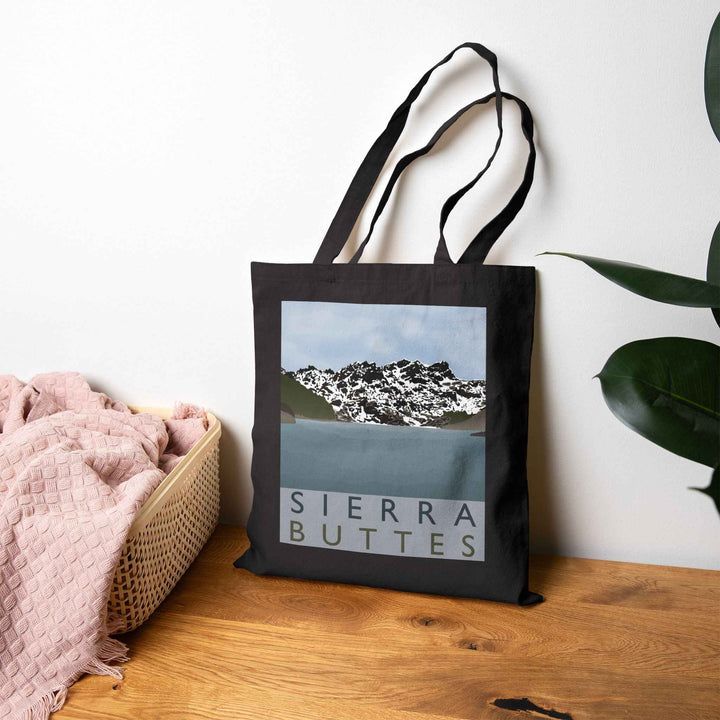 Sierra Buttes Minimalist Tote Bag