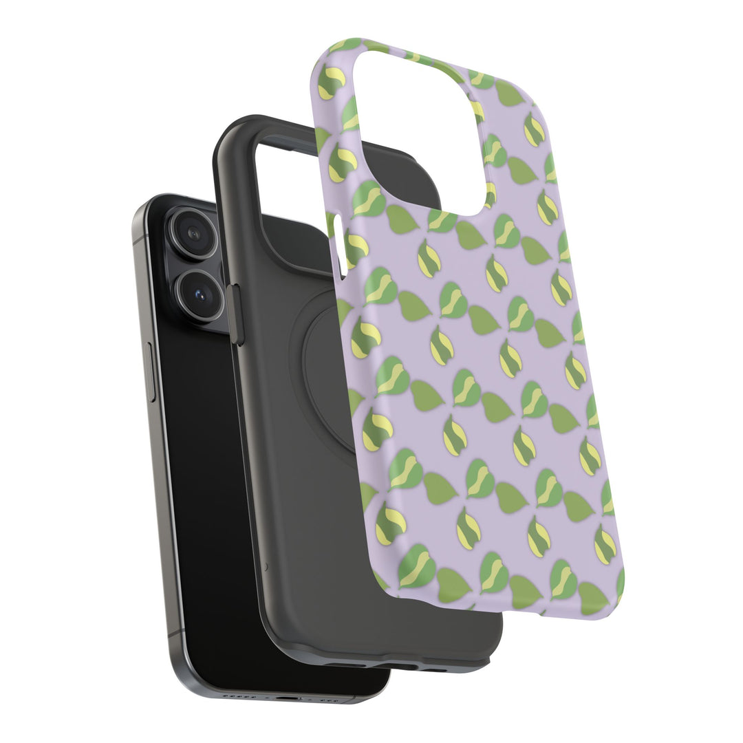 Hoya Kerrii Pattern Phone Case – Dual Layer Protective Cover