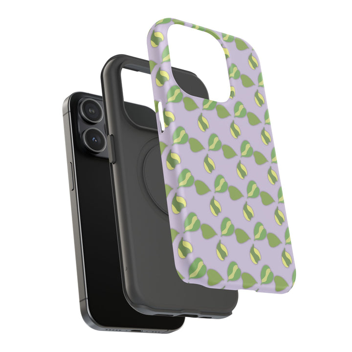 Hoya Kerrii Pattern Phone Case – Dual Layer Protective Cover