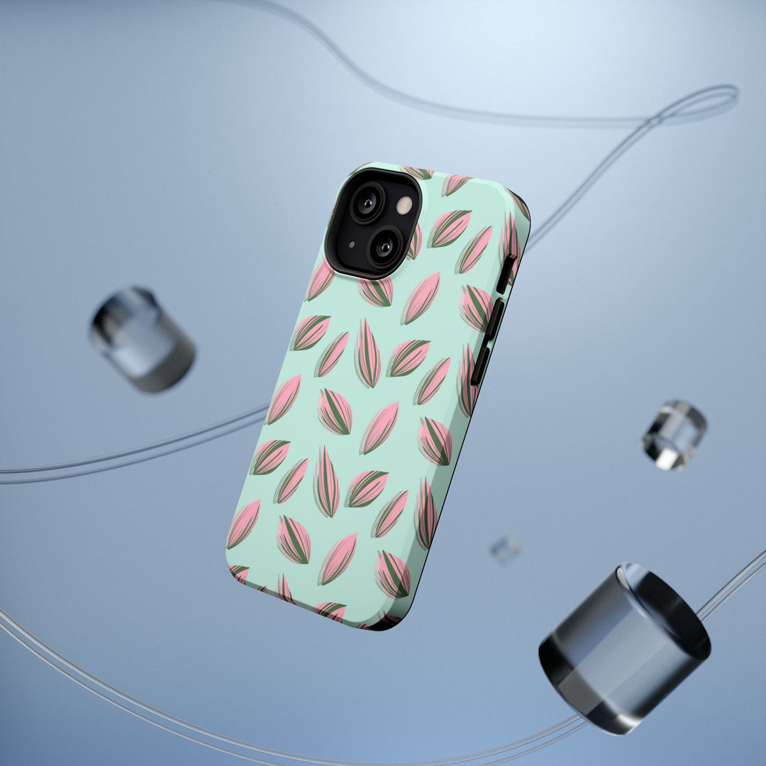 Tradescantia Nanouk Pattern Phone Case – Dual Layer Protective Cover