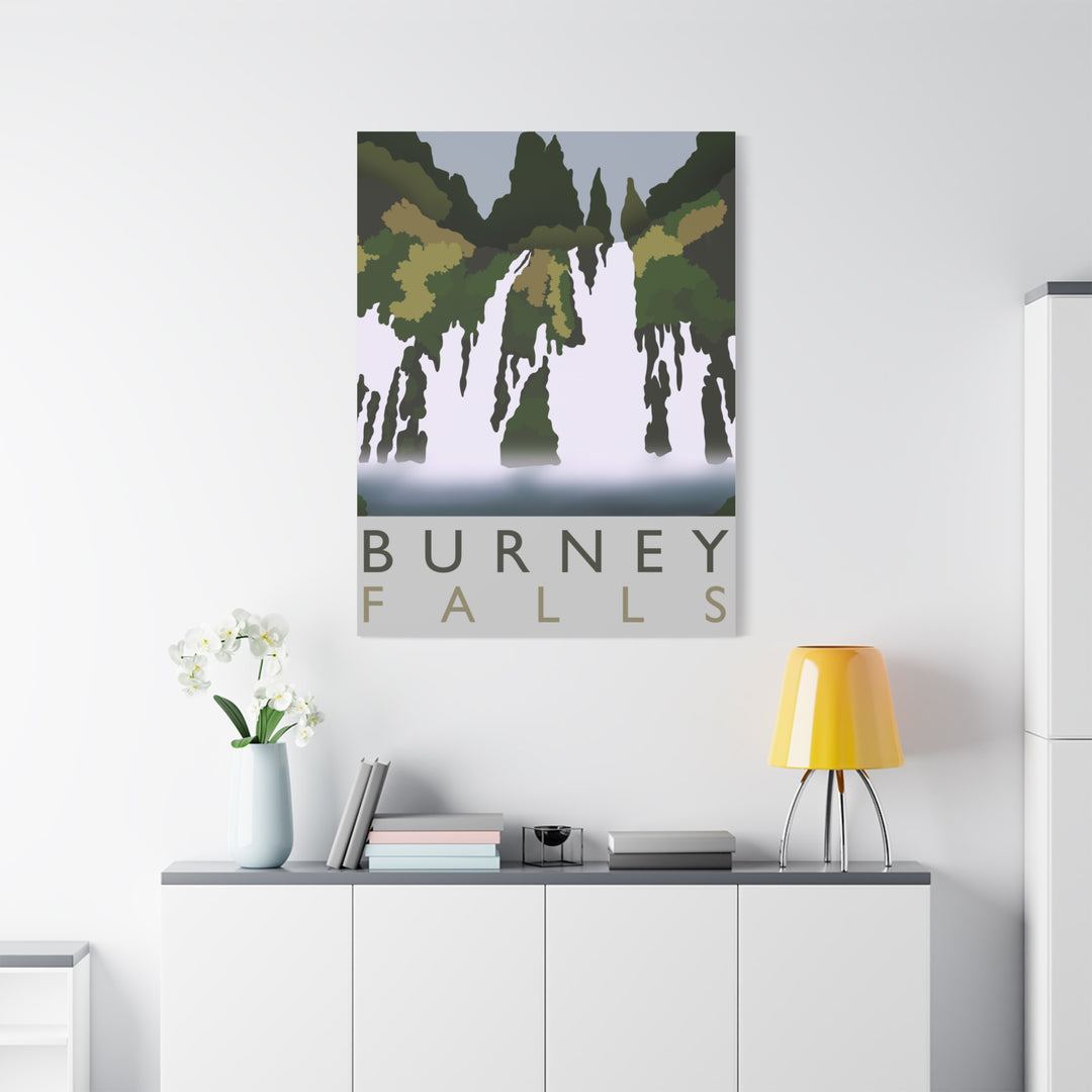 Burney Falls Canvas Print – Wall Art