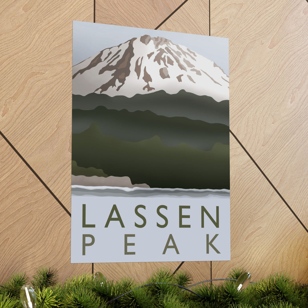 Lassen Peak Print – Unframed Wall Art