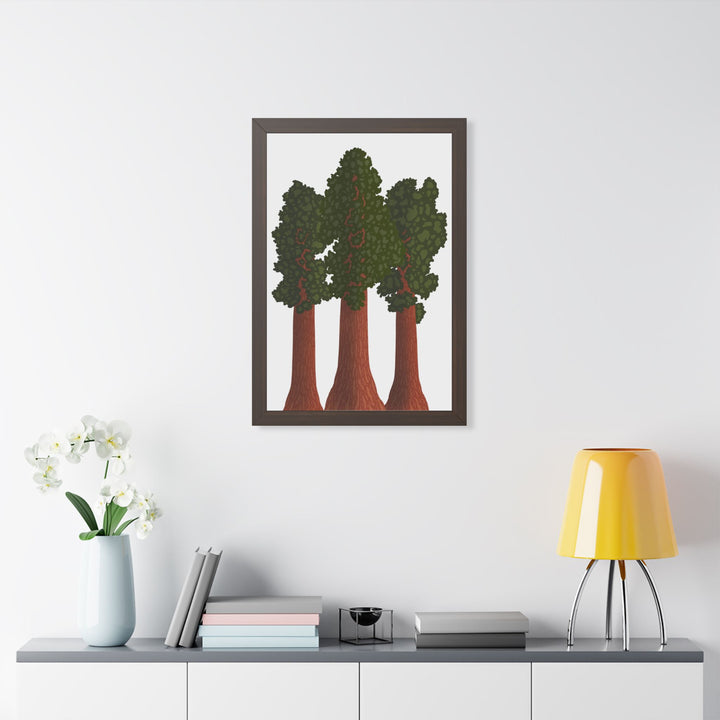 Giant Sequoias Framed Print – Wall Art