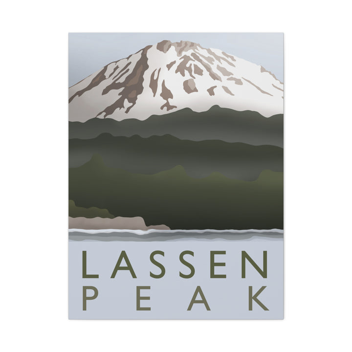 Lassen Peak Canvas Print – Wall Art