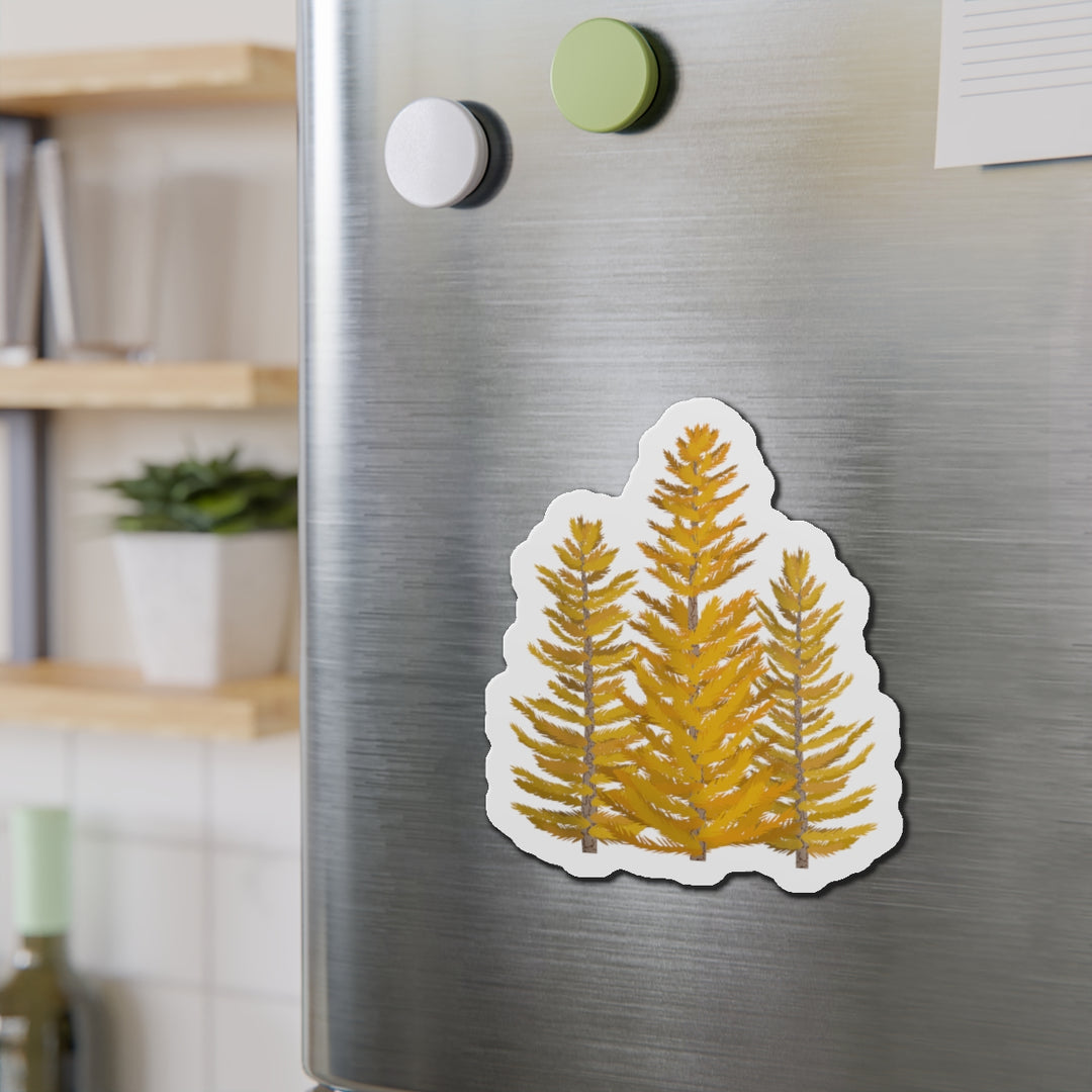 Western Larch Magnet – Flexible Die Cut Vinyl