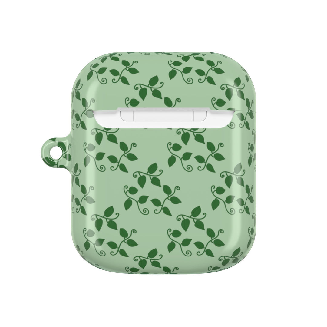 Pothos Pattern AirPod Case Botanical Green Leaves Design Plant Lover Gift The Potted Pixel