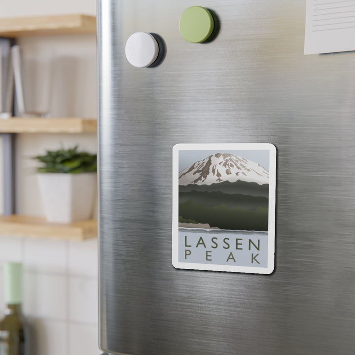 Lassen Peak Magnet – Flexible Die Cut Vinyl