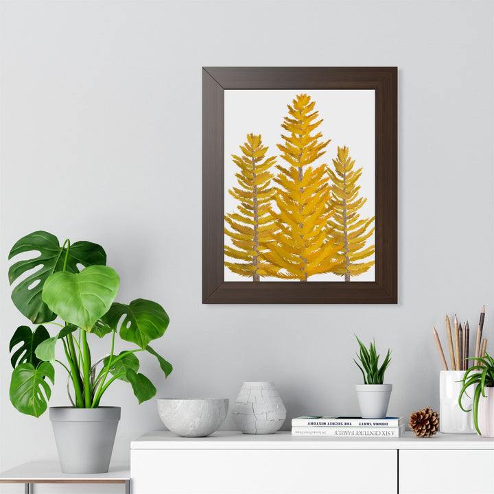 Western Larch Framed Print – Wall Art