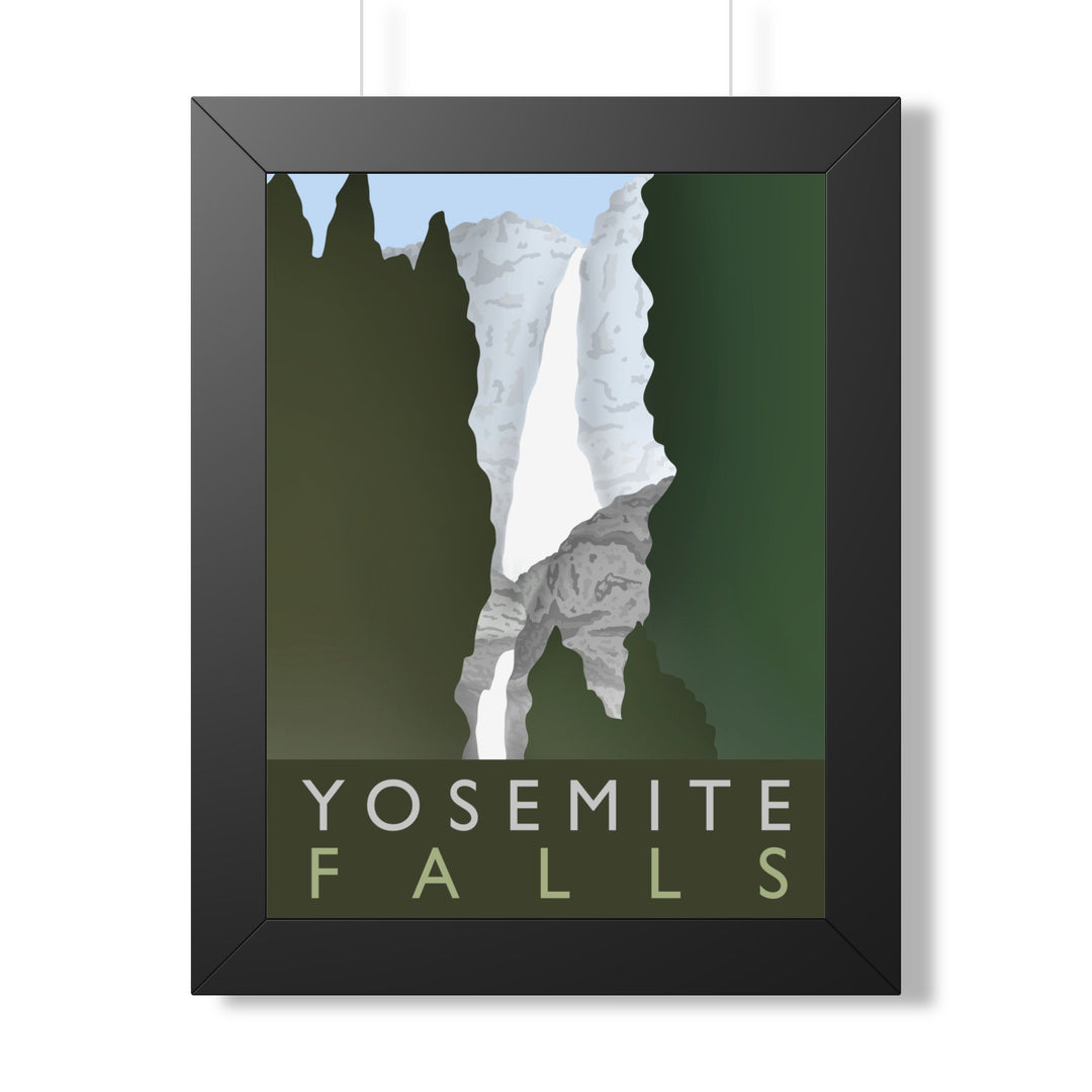 Yosemite Falls Framed Print – Wall Art