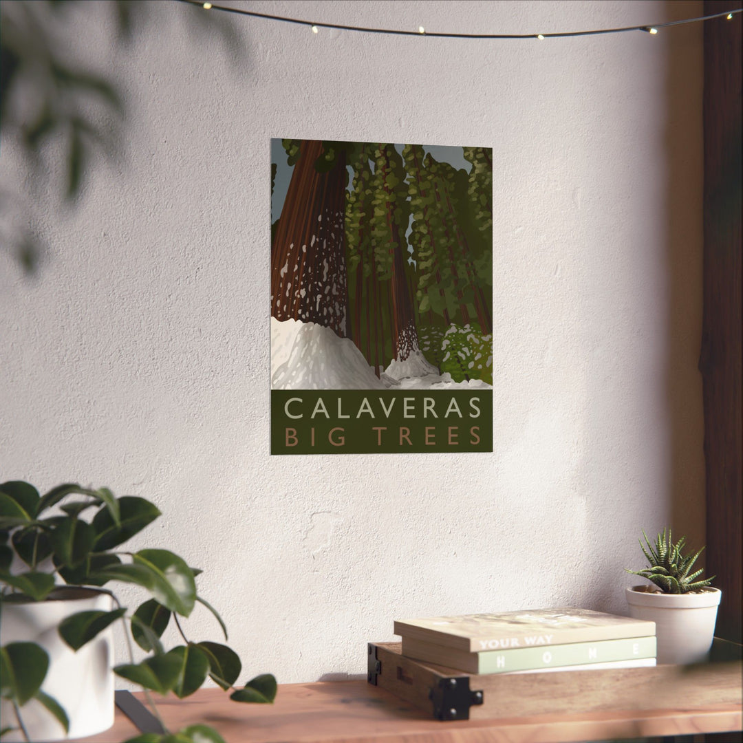 Calaveras Big Trees Print – Unframed Wall Art