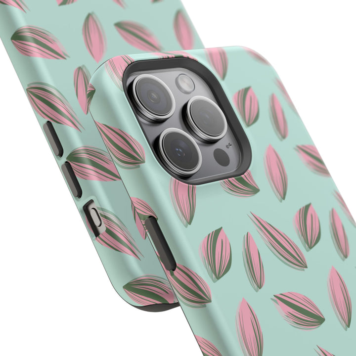 Tradescantia Nanouk Pattern Phone Case – Dual Layer Protective Cover