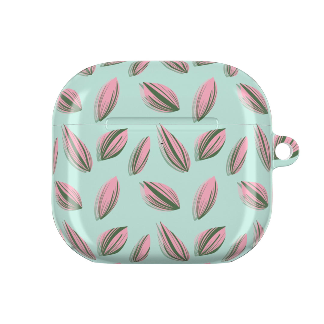 Tradescantia Nanouk Pattern AirPod Case Plant Inspired Protective Cover for AirPods
