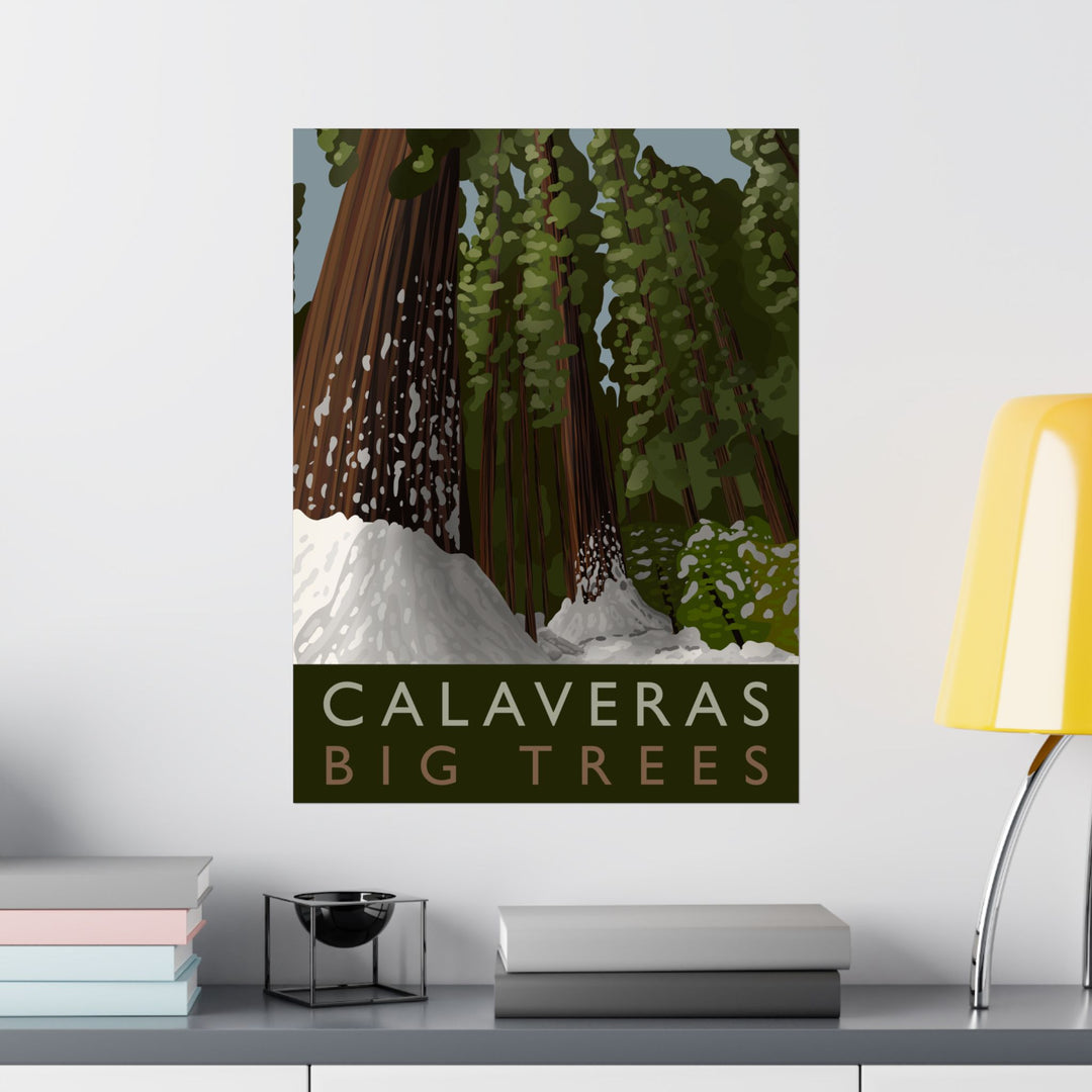 Calaveras Big Trees Print – Unframed Wall Art
