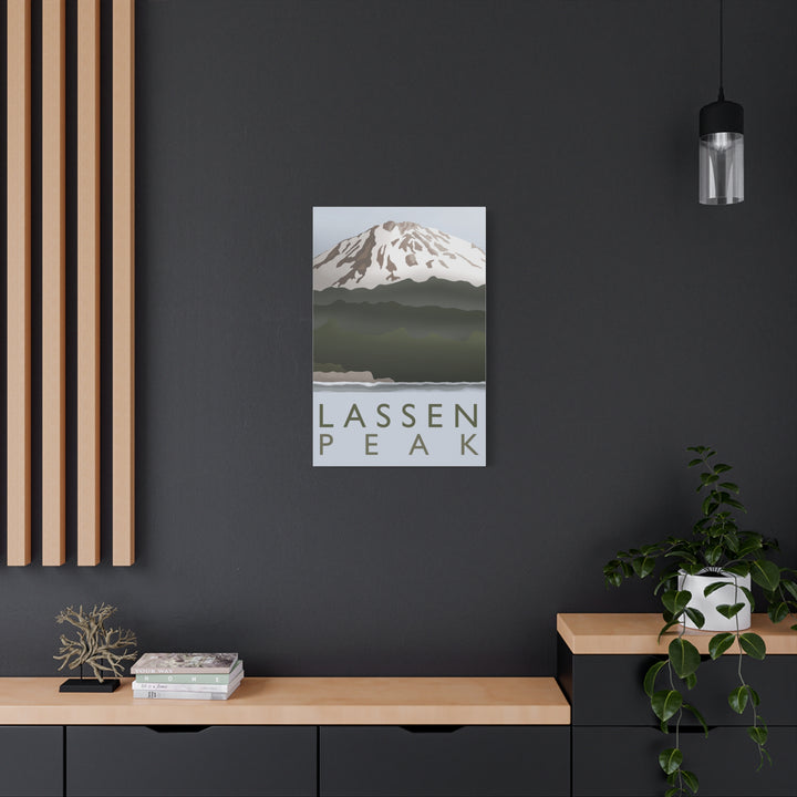 Lassen Peak Canvas Print – Wall Art
