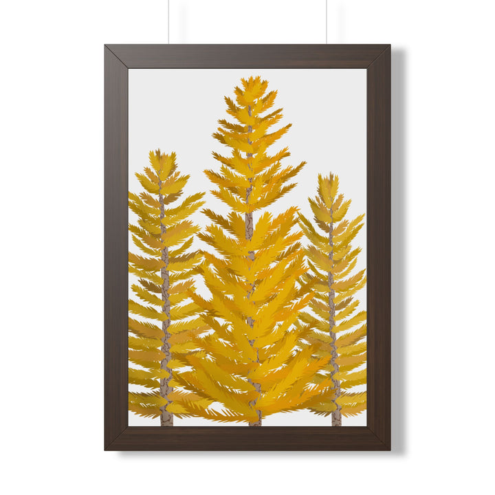Western Larch Framed Print – Wall Art