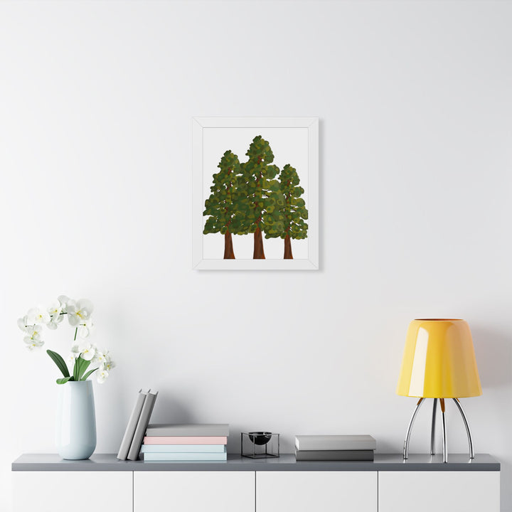 Coastal Redwood Framed Print – Wall Art