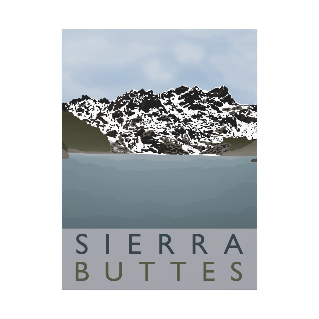 Sierra Buttes Canvas Print – Wall Art