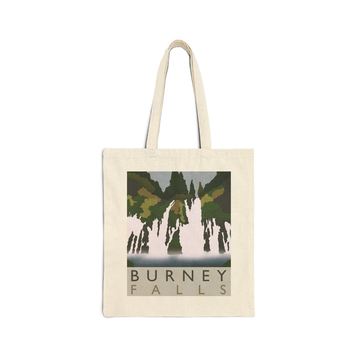Burney Falls Canvas Tote Bag – Eco Friendly Everyday Carry