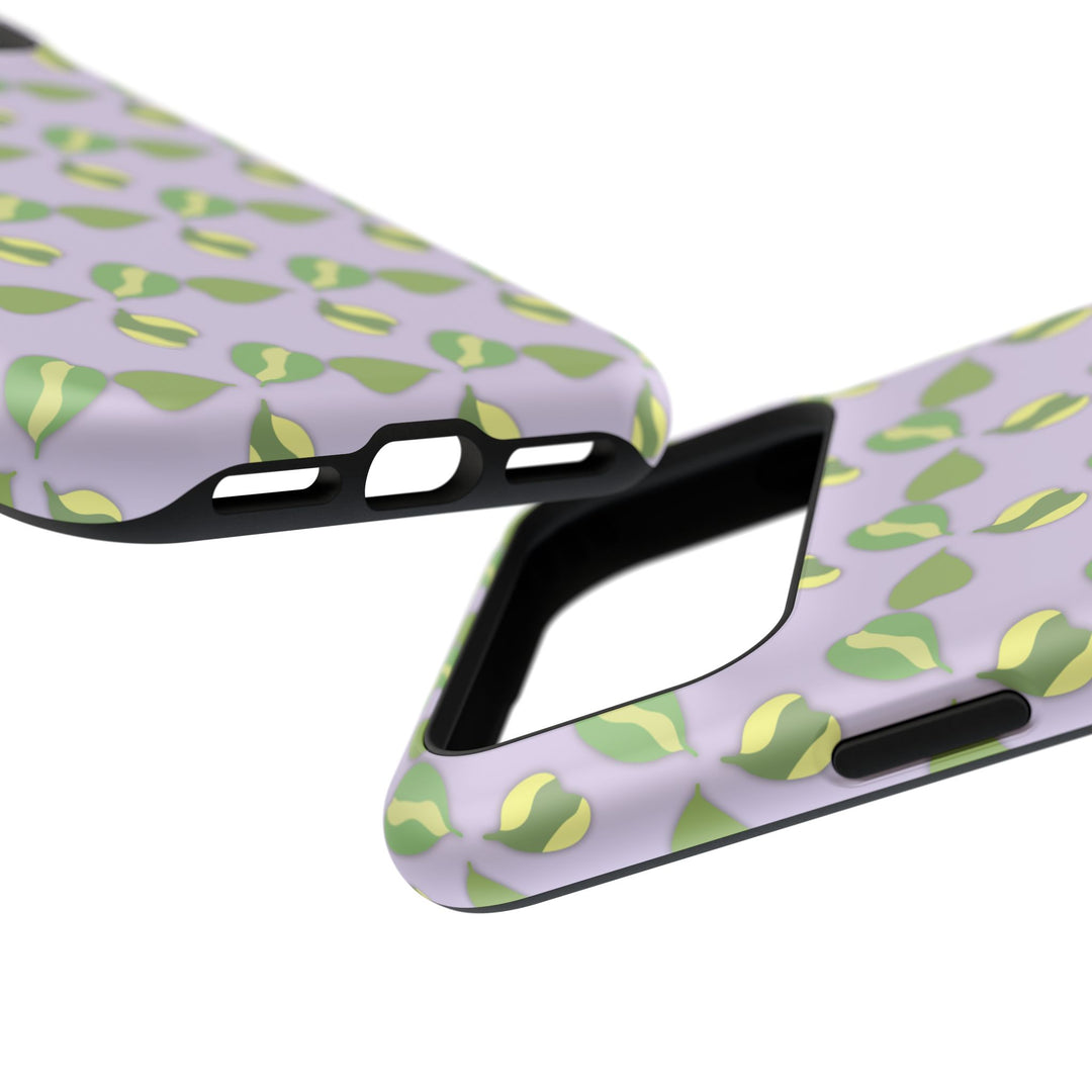 Hoya Kerrii Pattern Phone Case – Dual Layer Protective Cover
