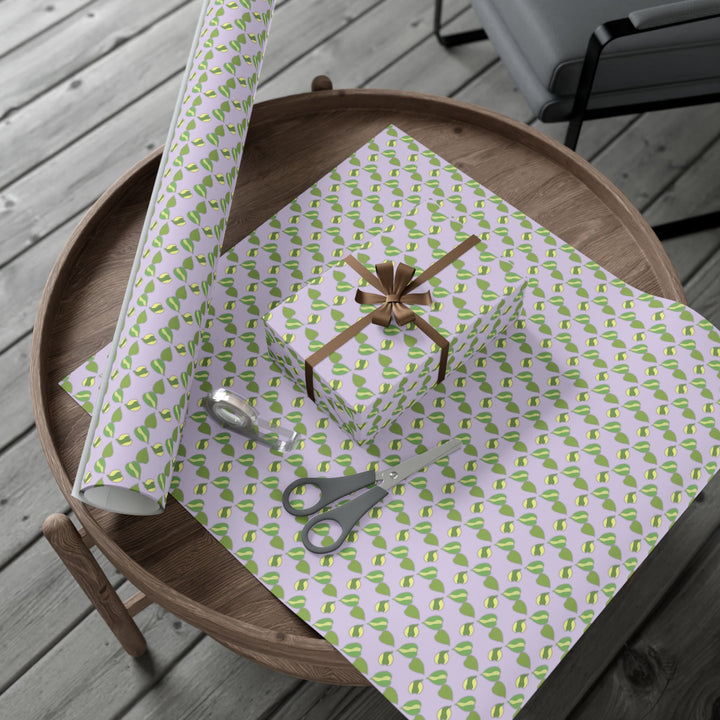 Hoya Kerrii Pattern Wrapping Paper – Botanical Gift Wrap Roll