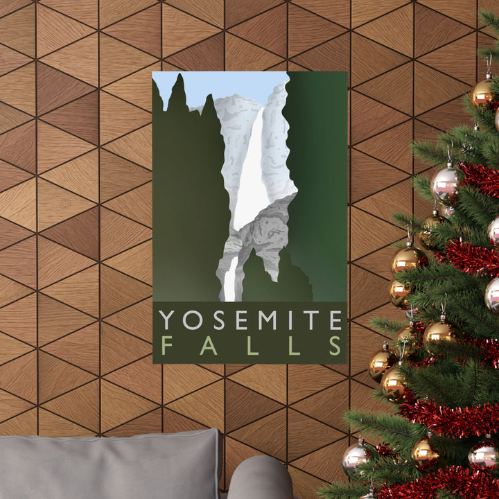 Yosemite Falls Print – Unframed Wall Art