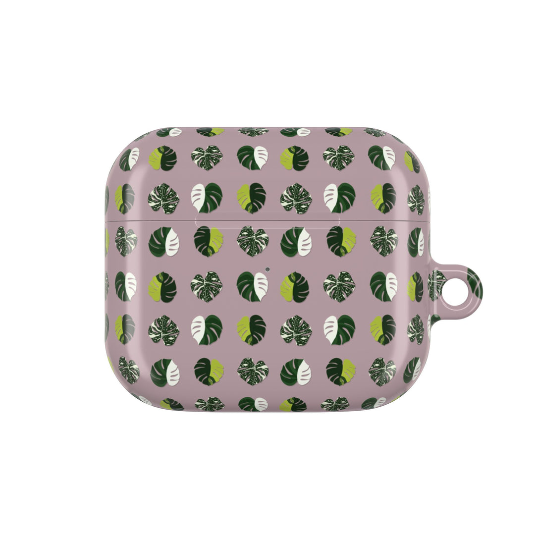 Variegated Monstera Pattern AirPod Cases