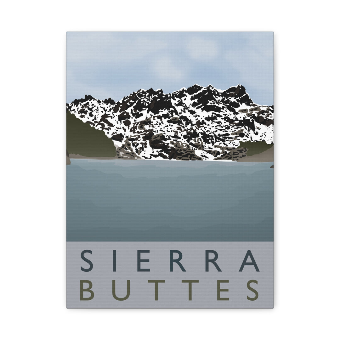 Sierra Buttes Canvas Print – Wall Art