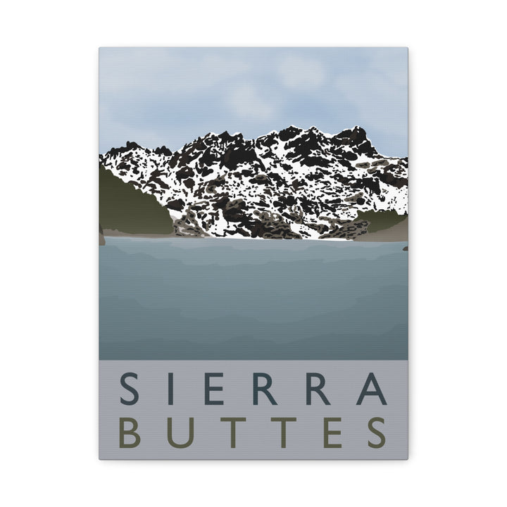 Sierra Buttes Canvas Print – Wall Art