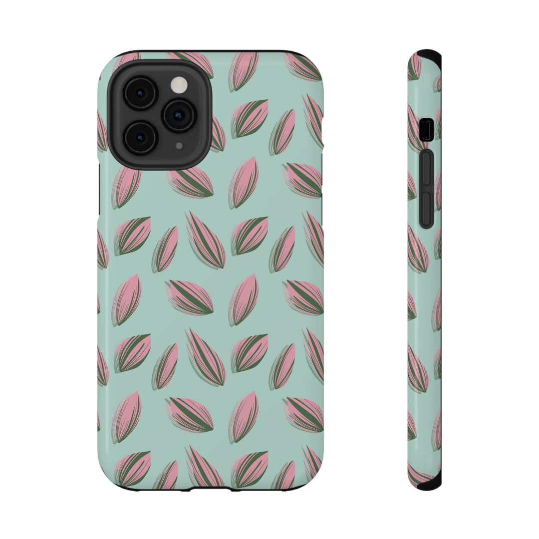 Tradescantia Nanouk Pattern Phone Case – Dual Layer Protective Cover
