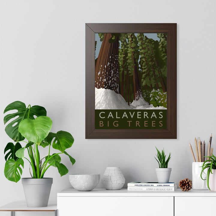 Calaveras Big Trees Framed Print – Wall Art