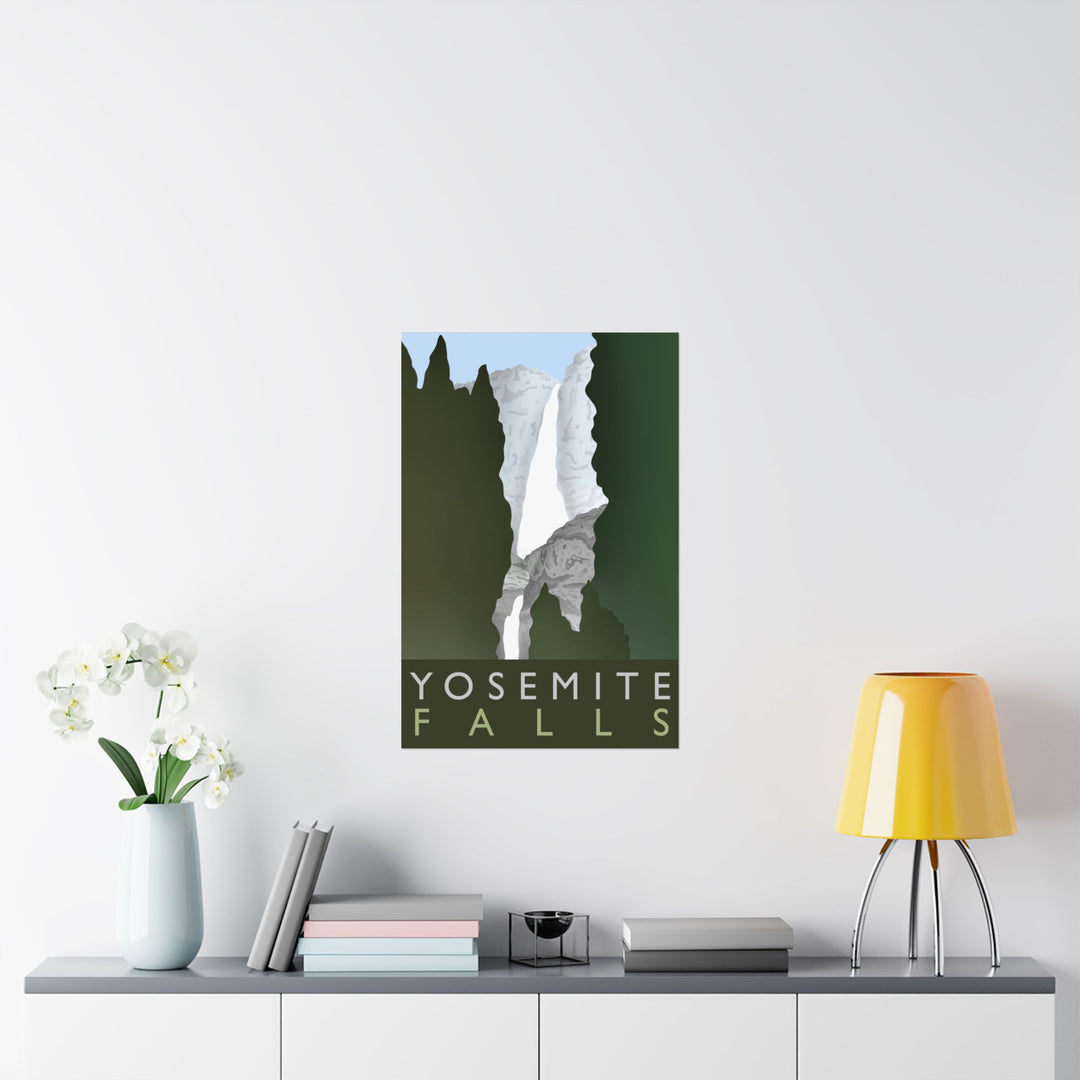Yosemite Falls Print – Unframed Wall Art