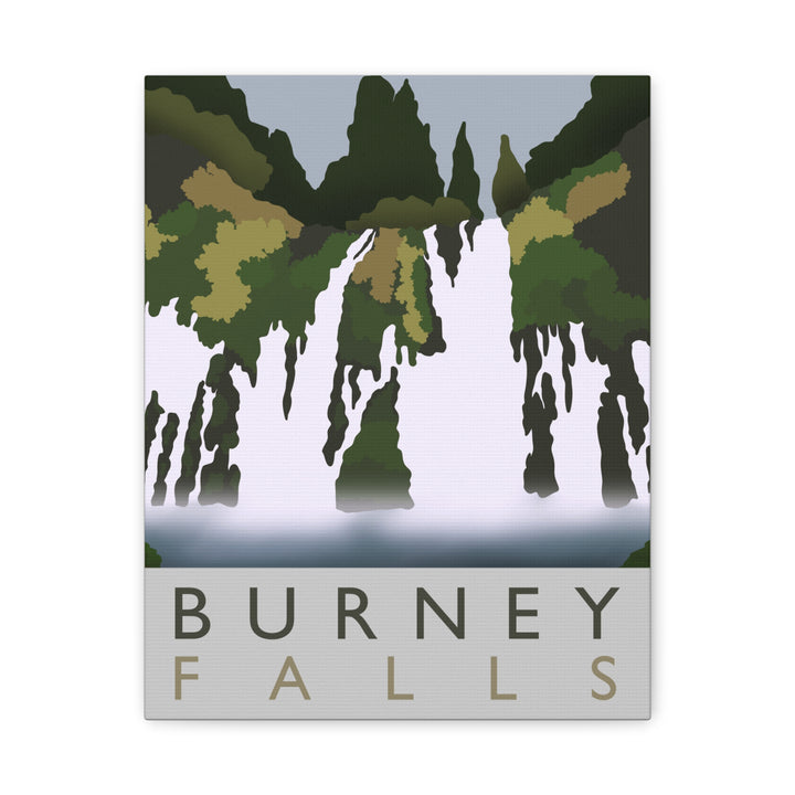Burney Falls Canvas Print – Wall Art