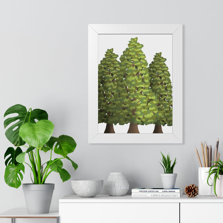 Incense Cedar Framed Print – Wall Art
